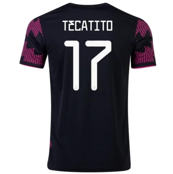 2021 Mexico Home Kit Soccer Jersey TECATITO #17